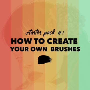 Haze Long Starter Pack #1 How to create your own brushes