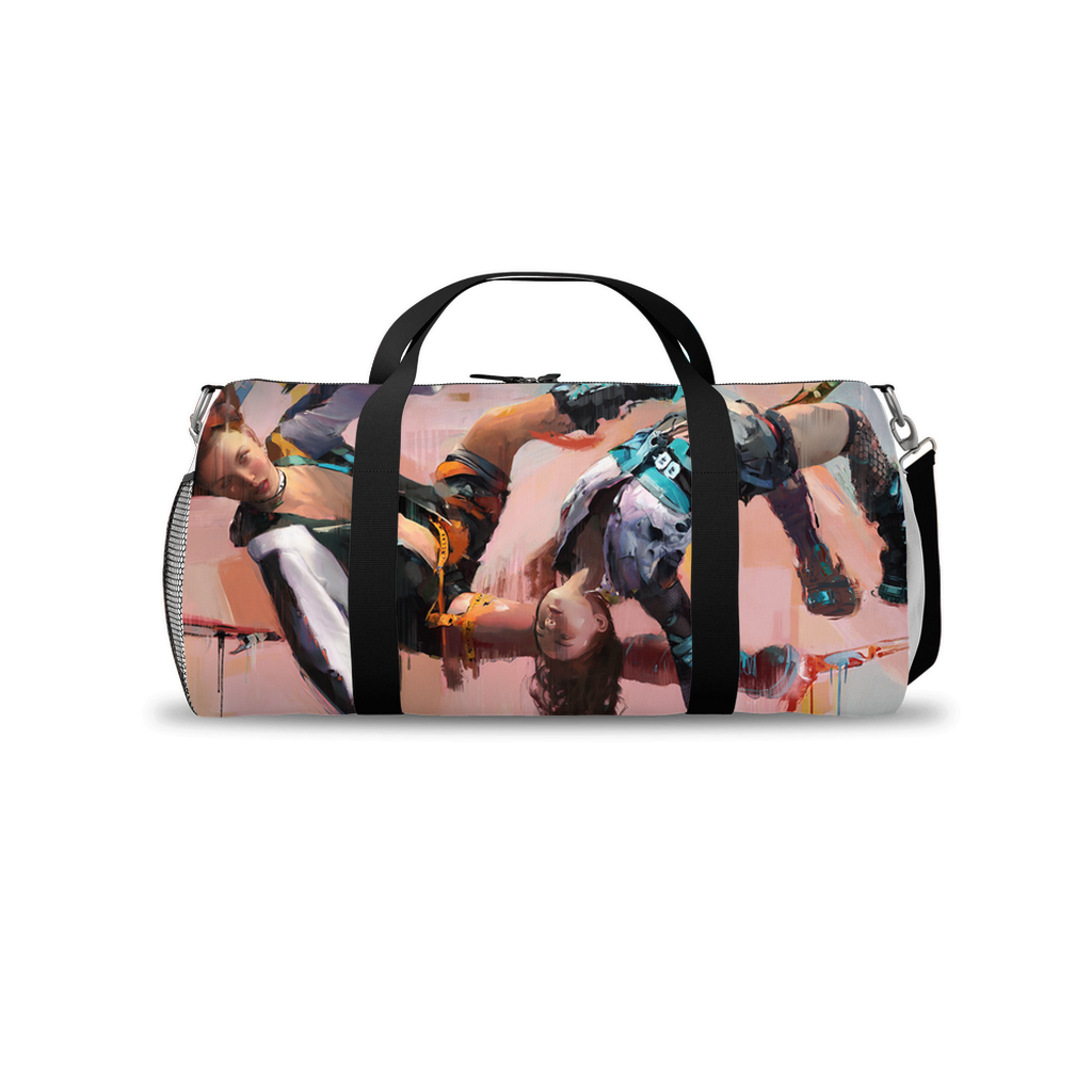 The End of the Line Duffle Bag - Haze Long Fine Art and Resources Store