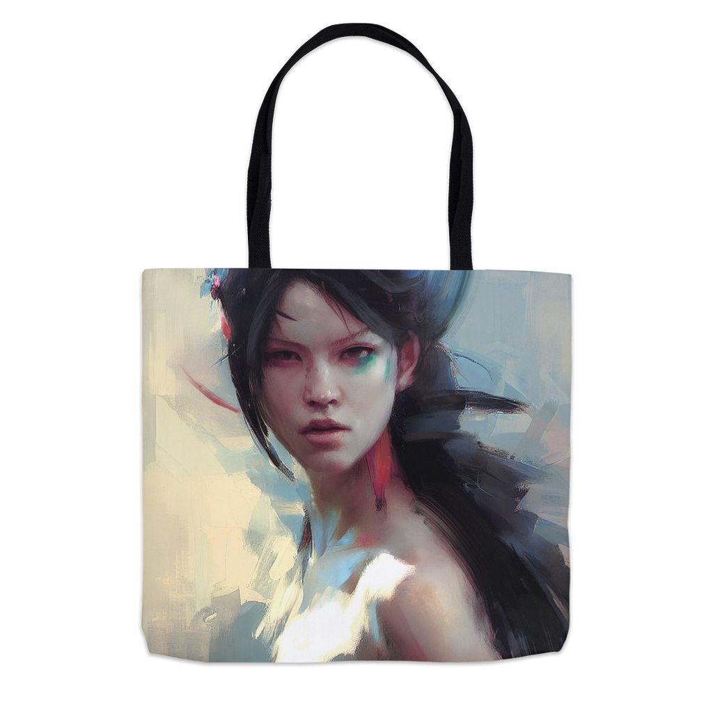 Warrior's Flow Tote Bag - Haze Long Fine Art and Resources Store
