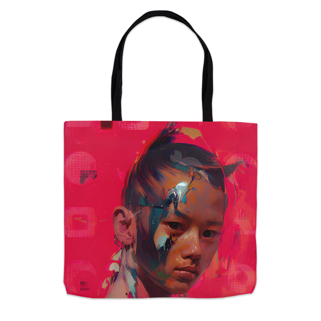 The Devil Inside Tote Bag - Haze Long Fine Art and Resources Store
