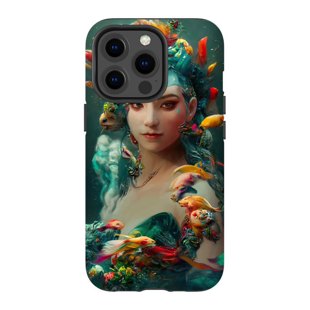 Pisces, The Empath Goddess of Healing Premium Tough Phone Case - Haze Long Fine Art and Resources Store