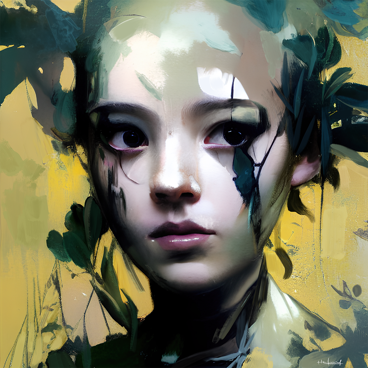 Forest Girl Print - Haze Long Fine Art and Resources Store
