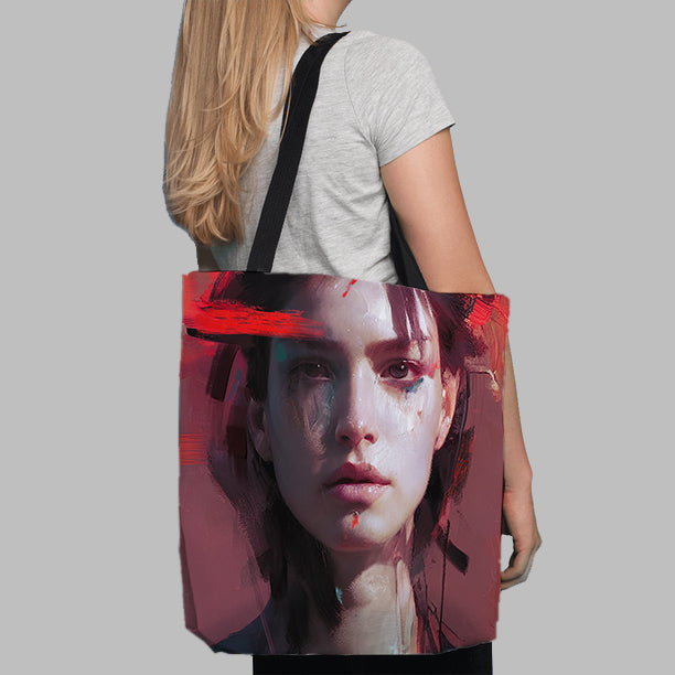 Artist's Reflection Tote Bag - Haze Long Fine Art and Resources Store