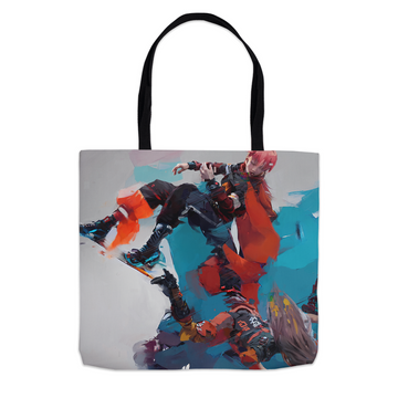 Homework for the Falling Tote Bag - Haze Long Fine Art and Resources Store