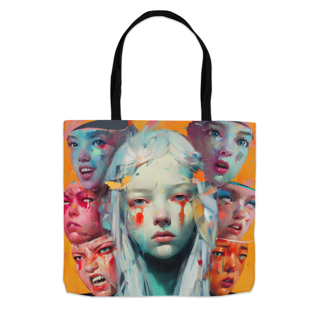 Deadpan Tote Bag - Haze Long Fine Art and Resources Store