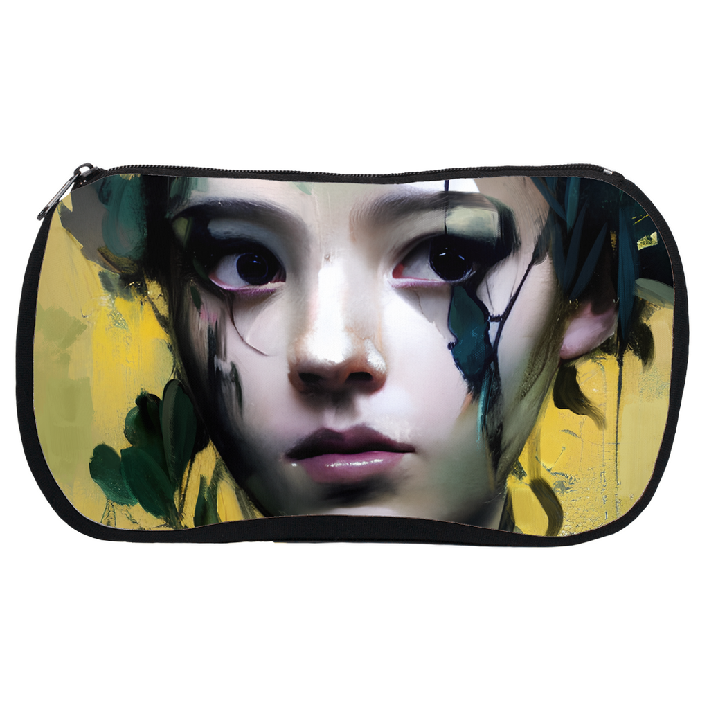 Forest Girl Cosmetic Pouch - Haze Long Fine Art and Resources Store
