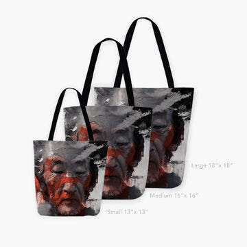 Forgiveness is for the Weak Tote Bag - Haze Long Fine Art and Resources Store