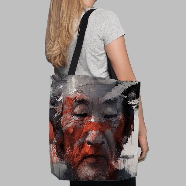 Forgiveness is for the Weak Tote Bag - Haze Long Fine Art and Resources Store