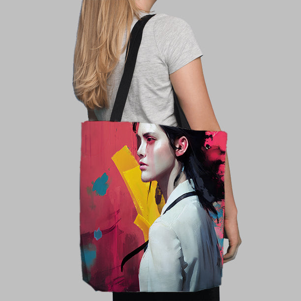 Genderless on Primary Tote Bag - Haze Long Fine Art and Resources Store