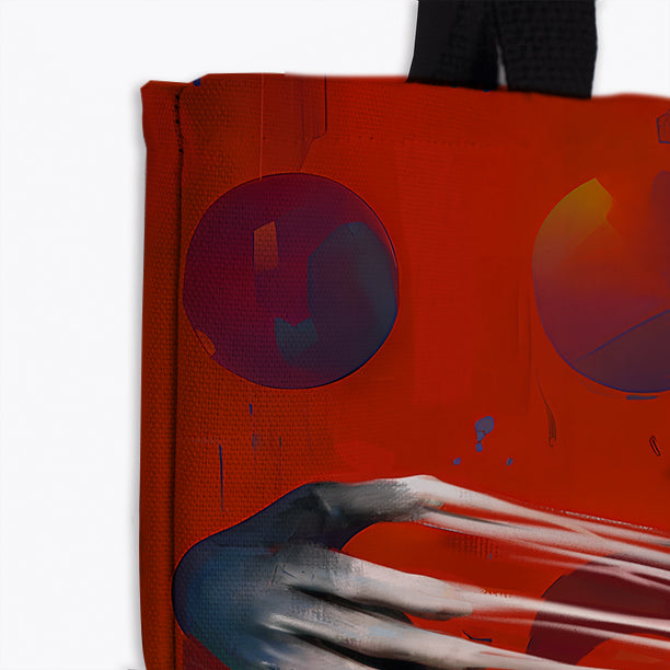 GTFO out of my head!!! Tote Bags - Haze Long Fine Art and Resources Store
