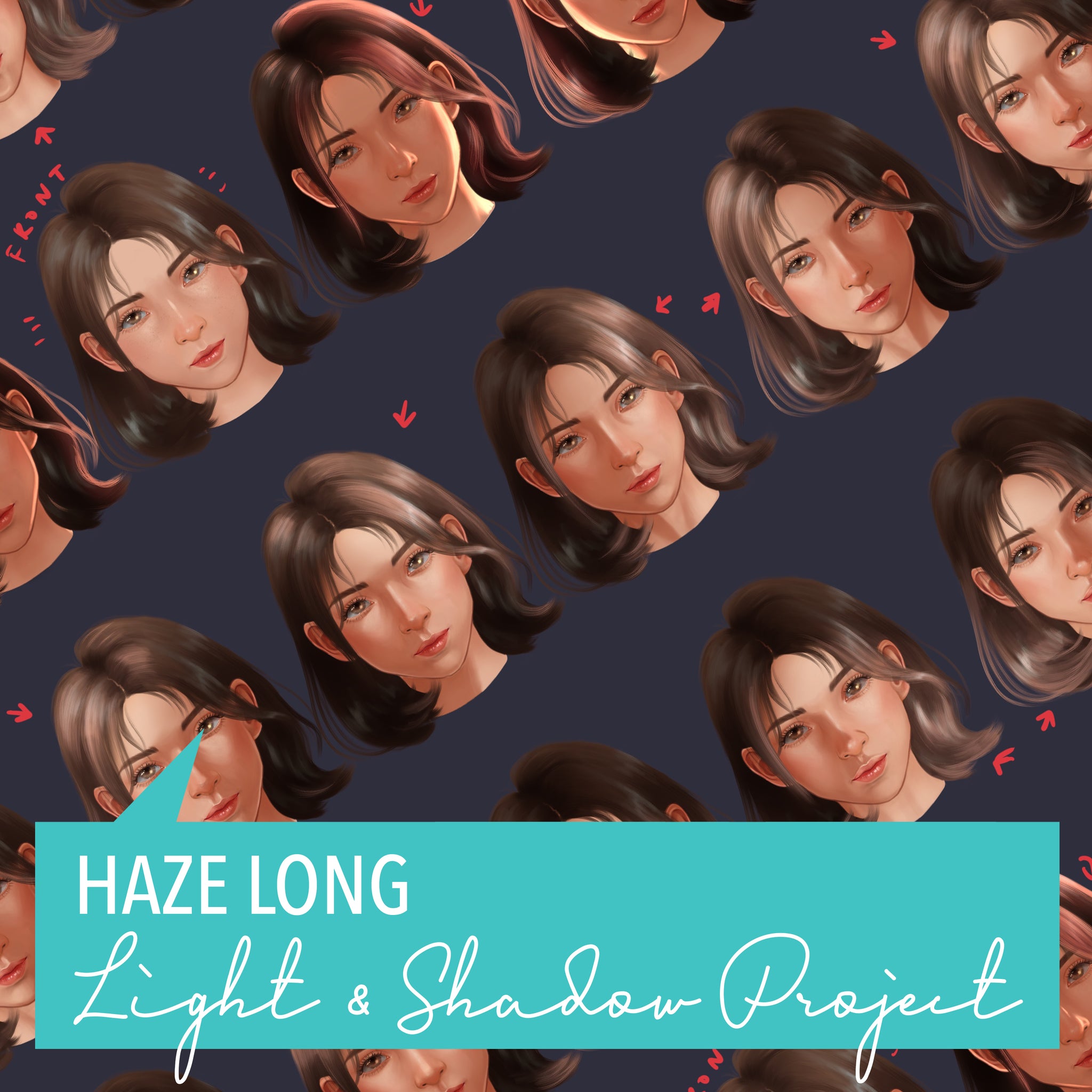 Haze Long Procreate Light & Shadow Project - Haze Long Fine Art and Resources Store