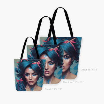 Influencer 02 - MUA, highlights it the new contour Tote Bag - Haze Long Fine Art and Resources Store