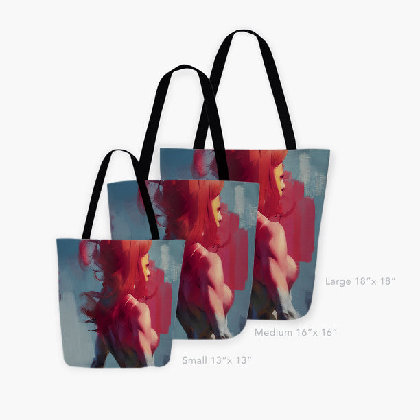 Not Feminine and It's Ok Tote Bag - Haze Long Fine Art and Resources Store