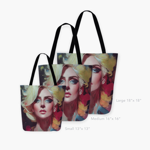 Influencer 02 - MUA, highlights is the new bronzer Tote Bag - Haze Long Fine Art and Resources Store