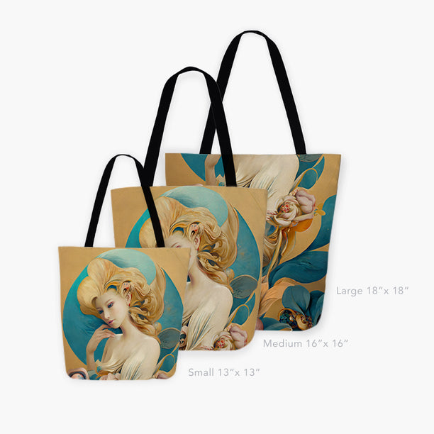 Secrets in the Garden Tote Bag - Haze Long Fine Art and Resources Store