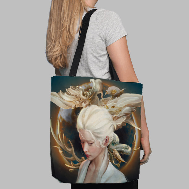 The Lucky Rooster Tote Bag - Haze Long Fine Art and Resources Store