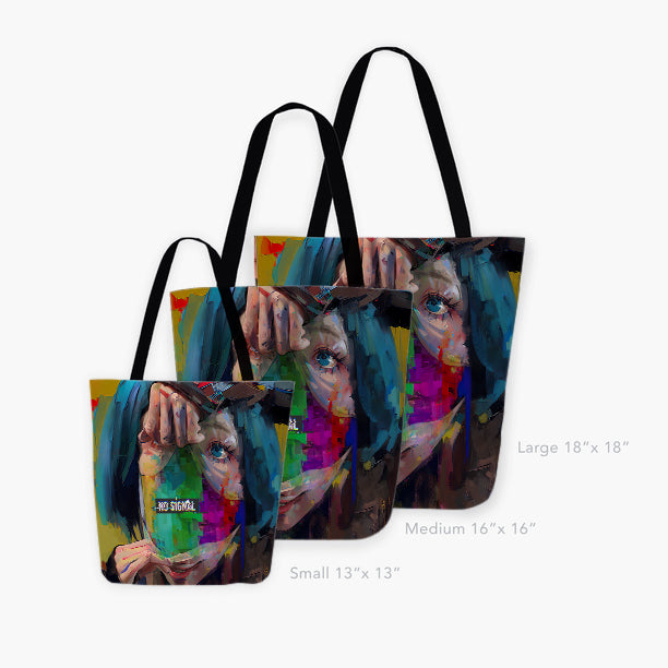 The Person You Called Is Unavailable Tote Bag - Haze Long Fine Art and Resources Store